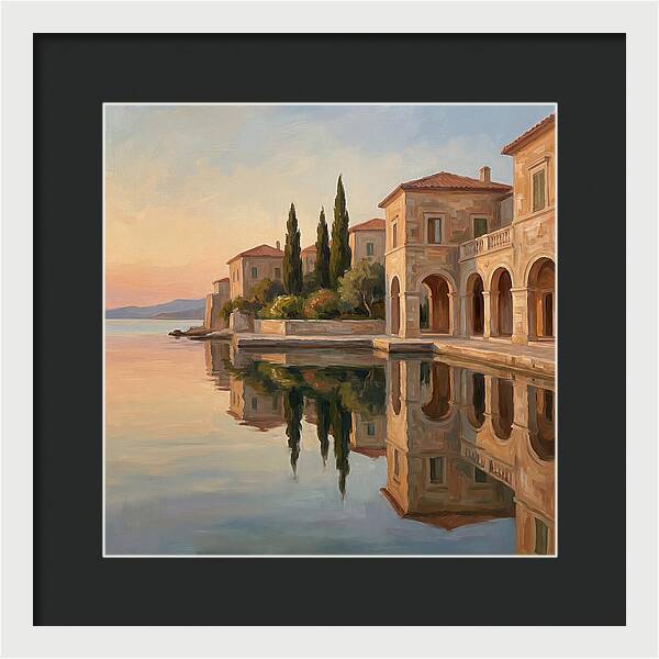 Calm Mediterranean Reflections