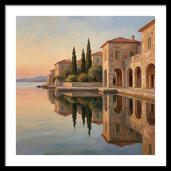 Calm Mediterranean Reflections