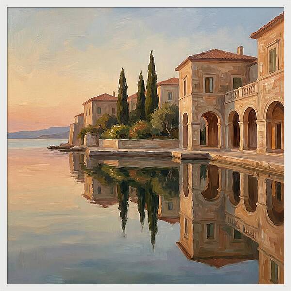 Calm Mediterranean Reflections
