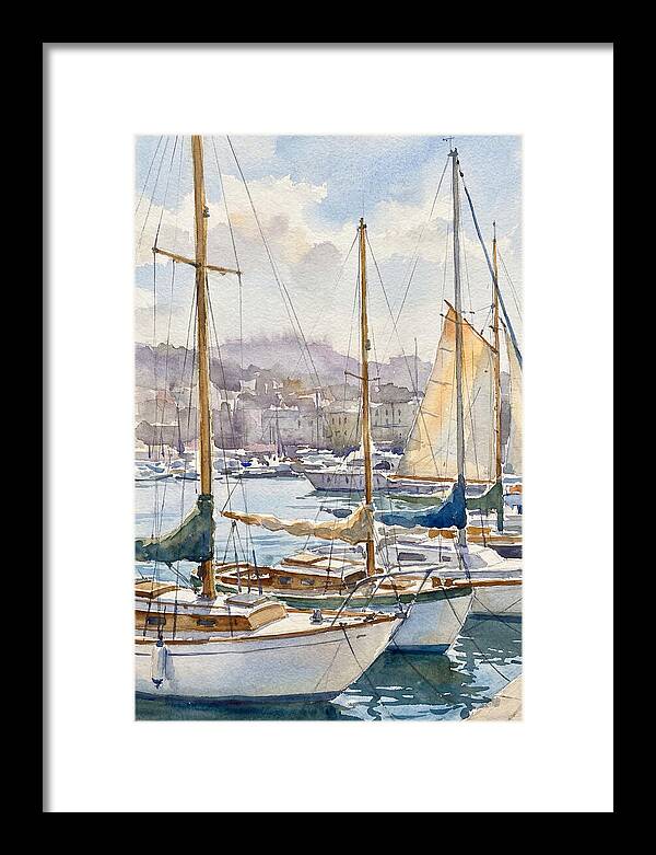 Calm Waters And Sailboats