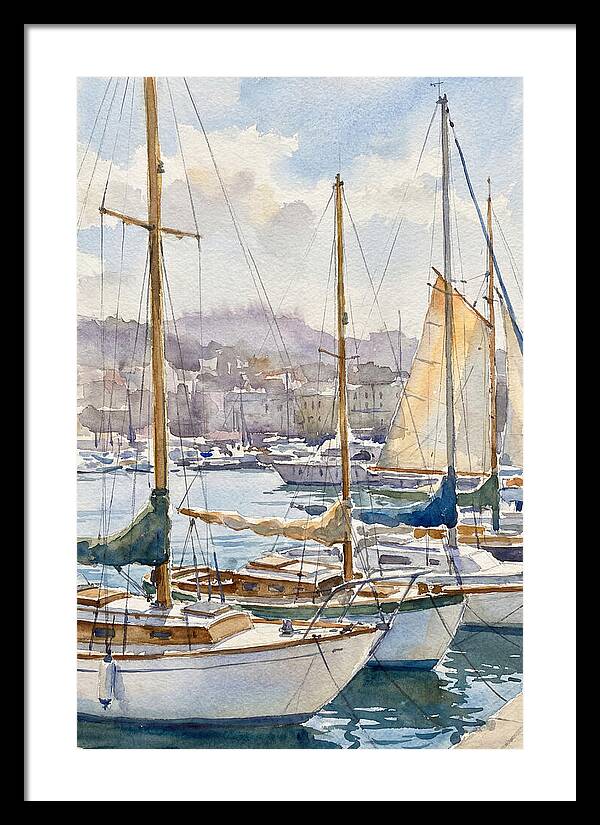 Calm Waters And Sailboats