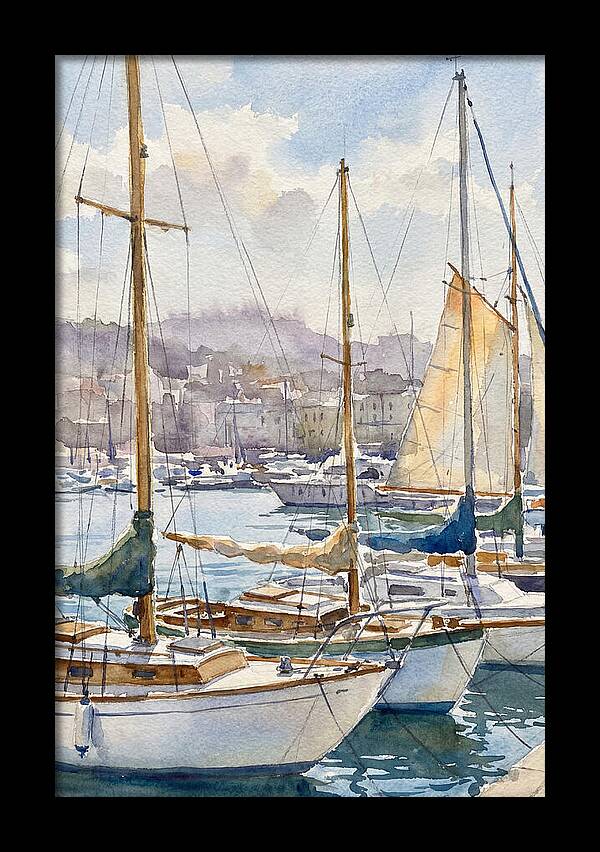 Calm Waters And Sailboats