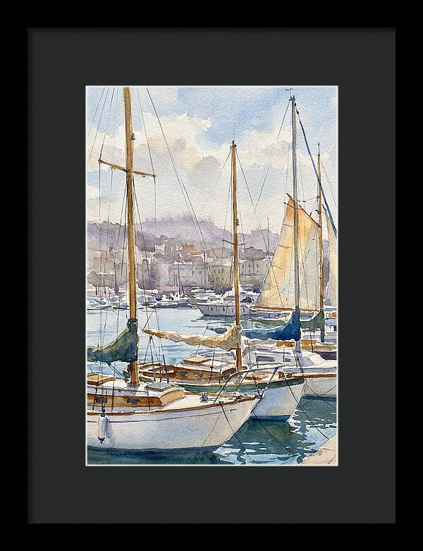 Calm Waters And Sailboats