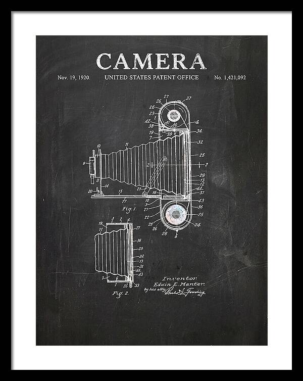 Camera Chalkboard Patent Us1421092a