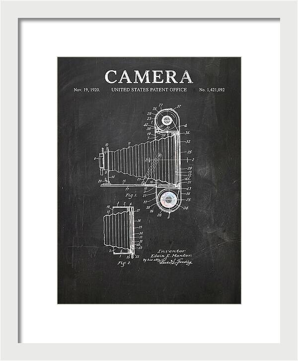 Camera Chalkboard Patent Us1421092a
