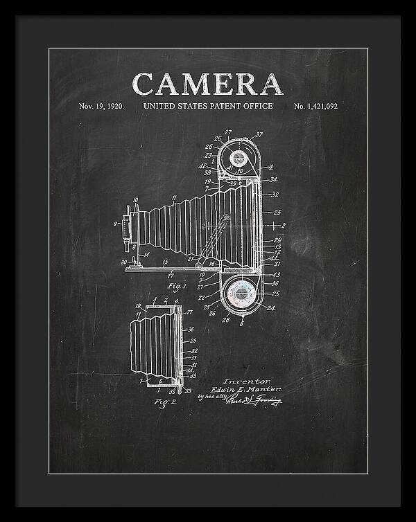 Camera Chalkboard Patent Us1421092a