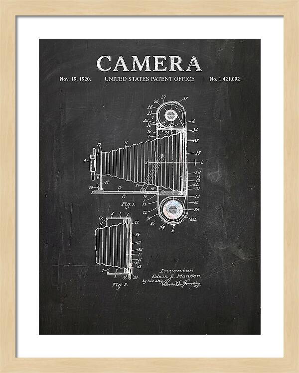 Camera Chalkboard Patent Us1421092a
