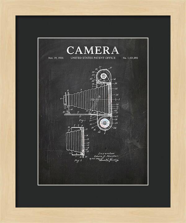 Camera Chalkboard Patent Us1421092a