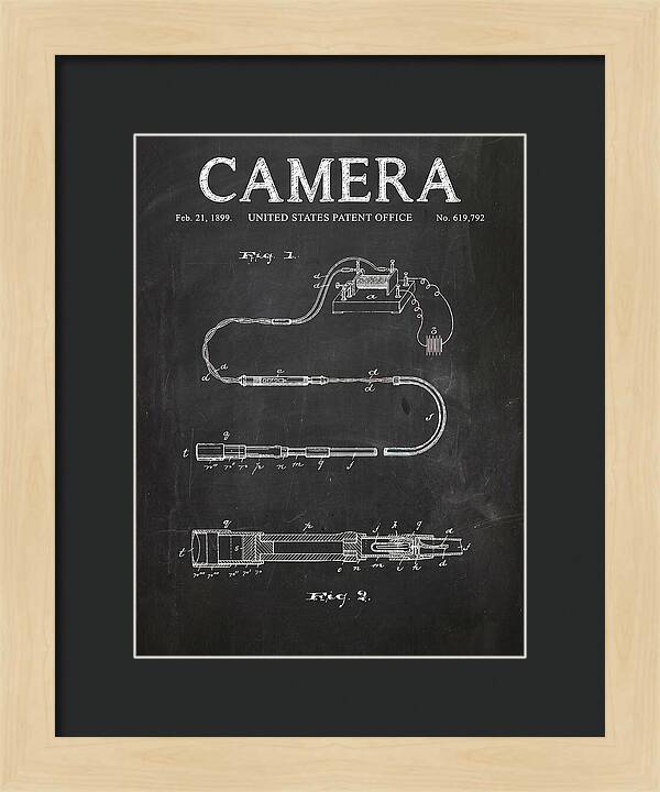 Camera Chalkboard Patent Us619792