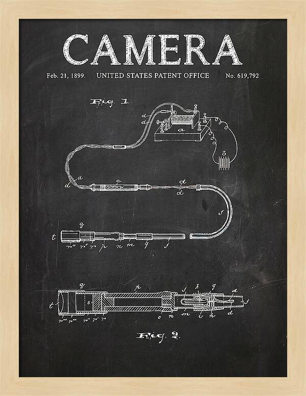 Camera Chalkboard Patent Us619792