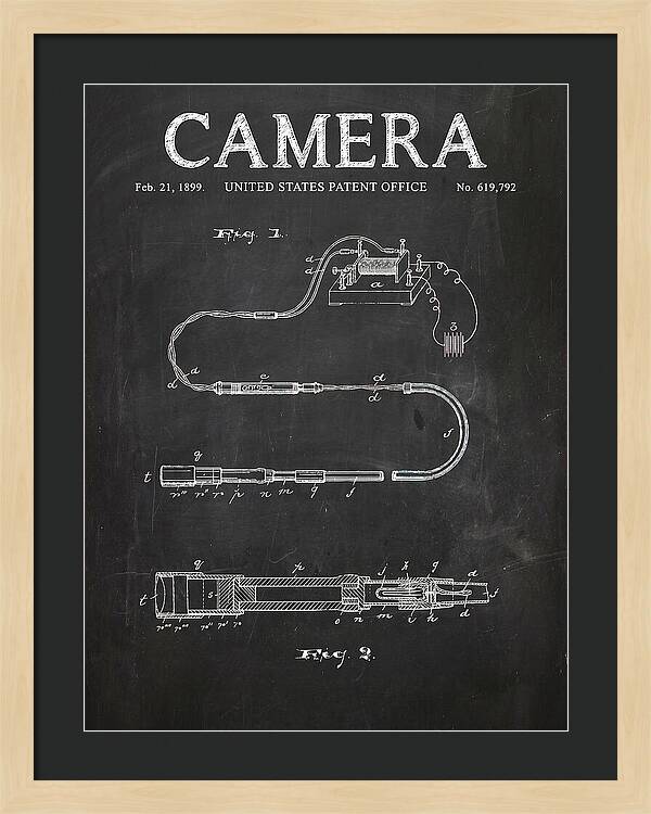 Camera Chalkboard Patent Us619792