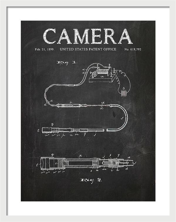 Camera Chalkboard Patent Us619792
