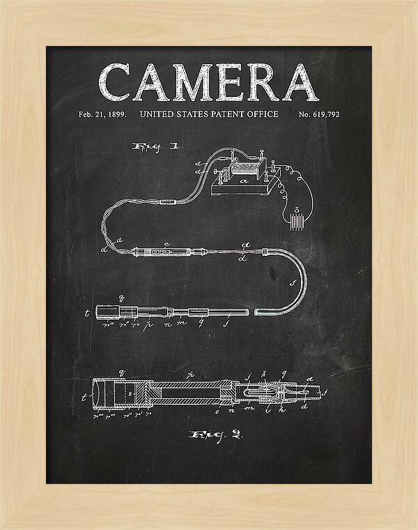 Camera Chalkboard Patent Us619792