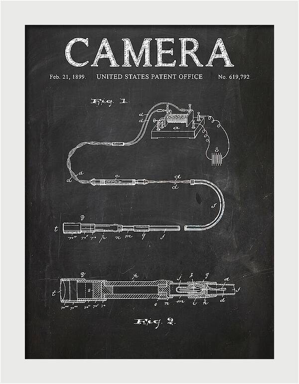 Camera Chalkboard Patent Us619792