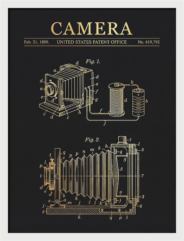 Camera Gold Patent Us619792
