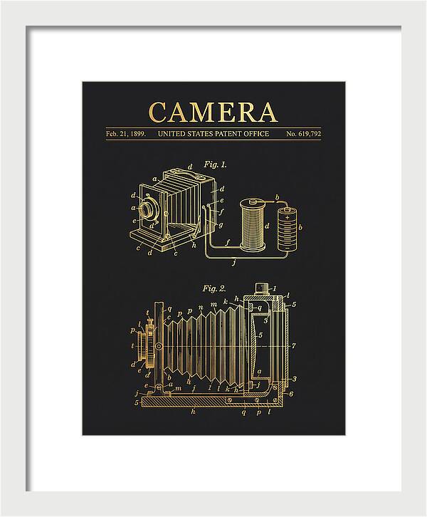 Camera Gold Patent Us619792