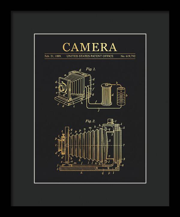 Camera Gold Patent Us619792