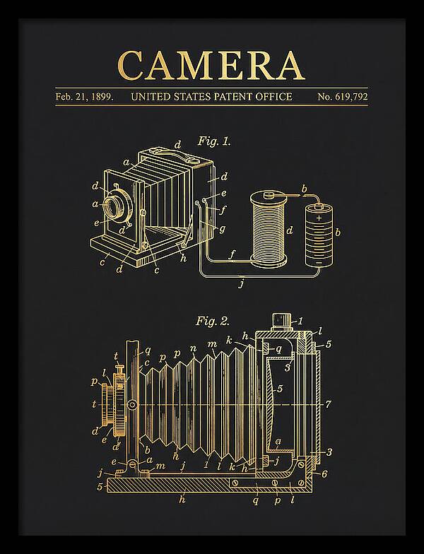 Camera Gold Patent Us619792