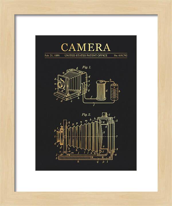 Camera Gold Patent Us619792