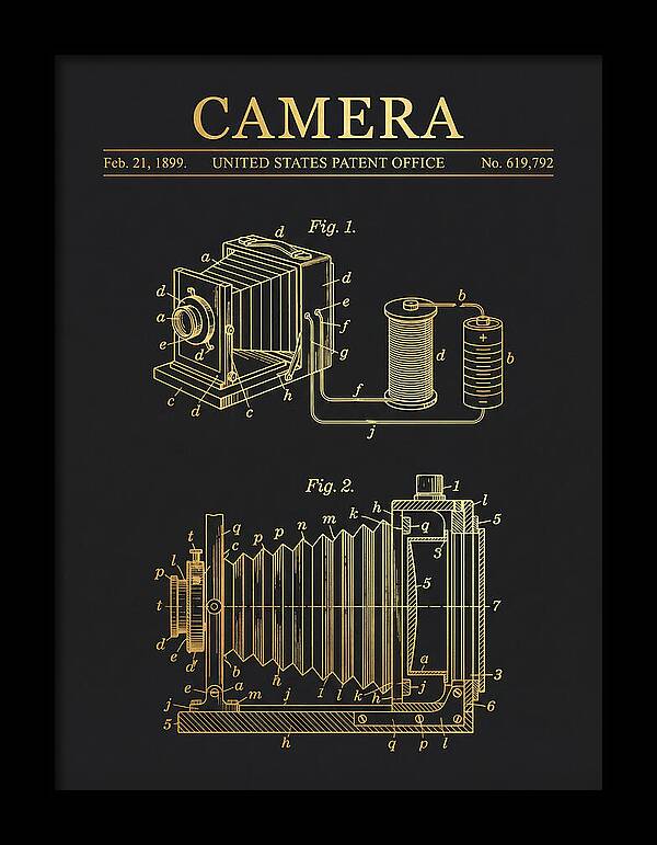 Camera Gold Patent Us619792