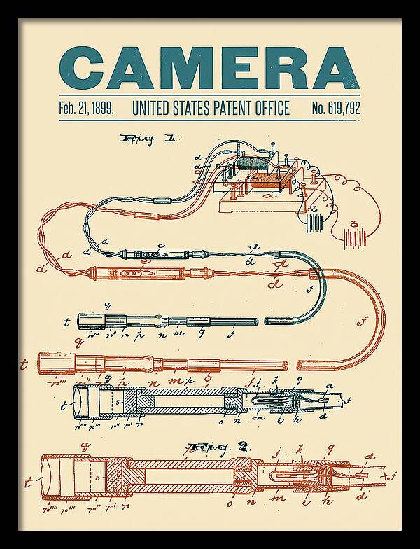 Camera Retro Patent Us619792