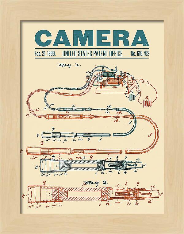 Camera Retro Patent Us619792