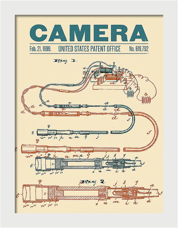 Camera Retro Patent Us619792