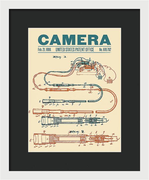 Camera Retro Patent Us619792