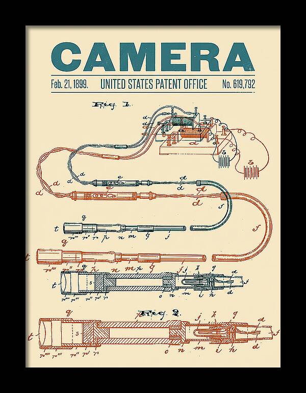 Camera Retro Patent Us619792