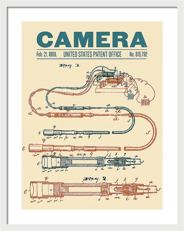Camera Retro Patent Us619792