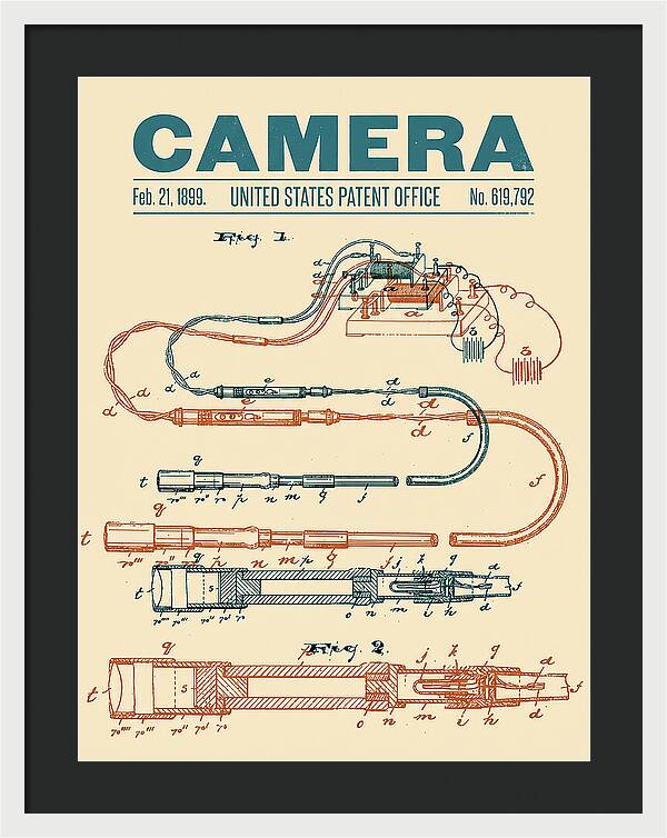 Camera Retro Patent Us619792