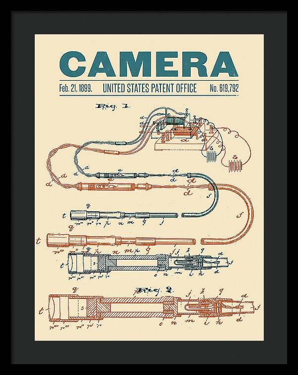 Camera Retro Patent Us619792