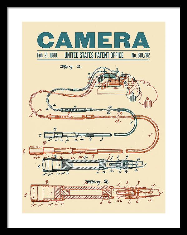 Camera Retro Patent Us619792