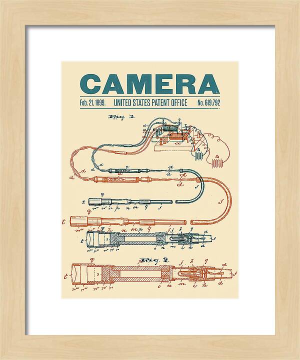 Camera Retro Patent Us619792
