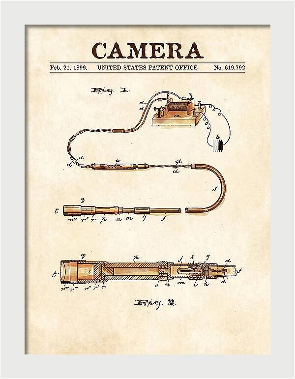Camera Watercolor Patent Us619792