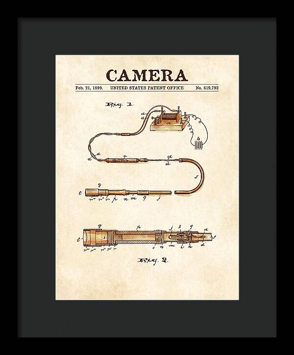 Camera Watercolor Patent Us619792