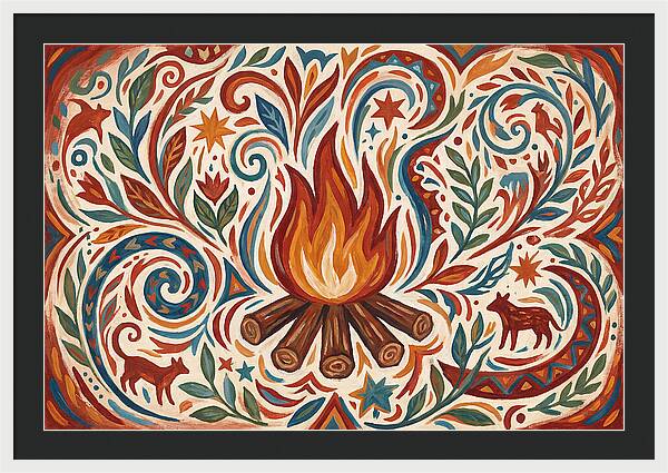 Campfire Folk Art