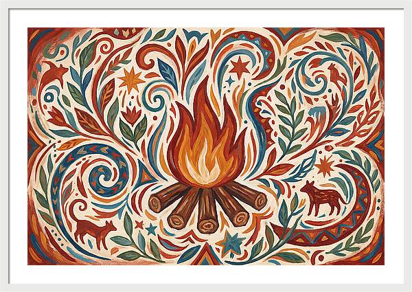 Campfire Folk Art