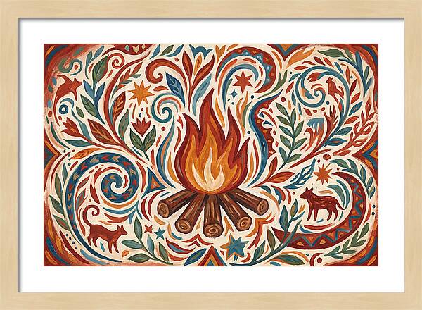 Campfire Folk Art