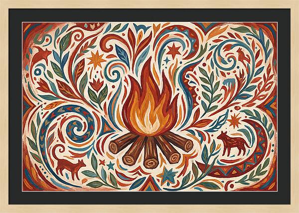 Campfire Folk Art