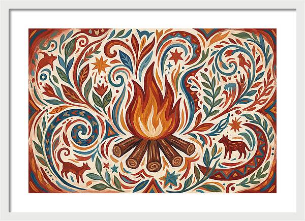 Campfire Folk Art