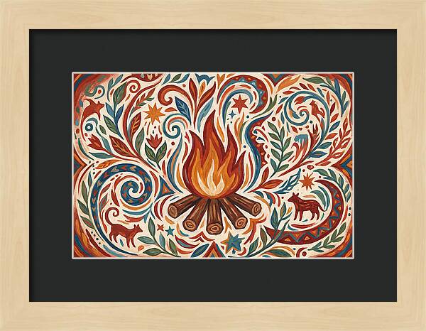 Campfire Folk Art
