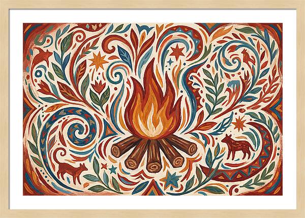 Campfire Folk Art