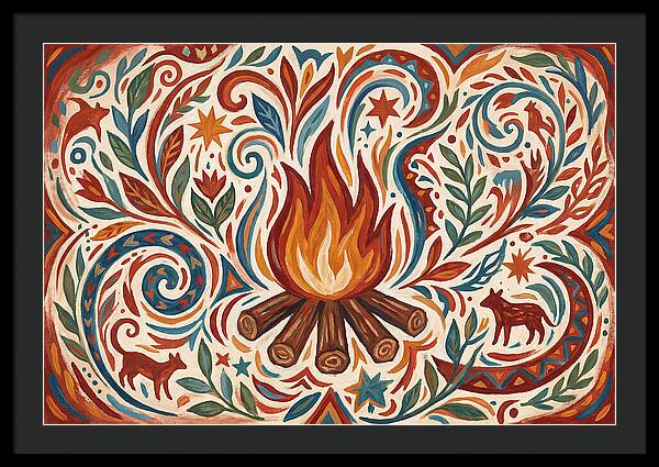 Campfire Folk Art
