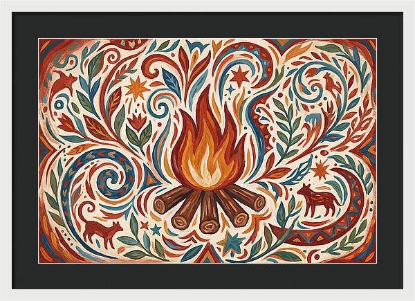 Campfire Folk Art