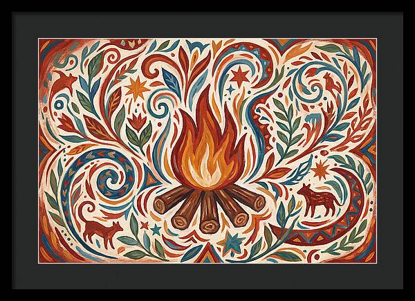 Campfire Folk Art