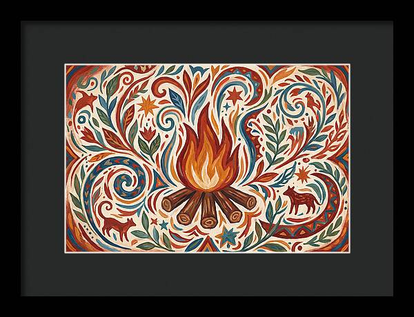 Campfire Folk Art
