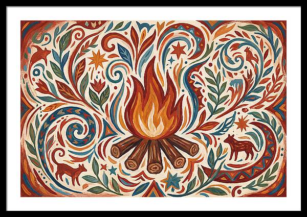 Campfire Folk Art