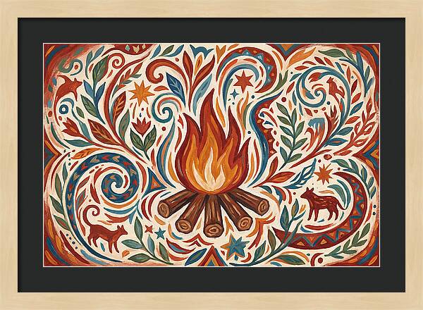 Campfire Folk Art