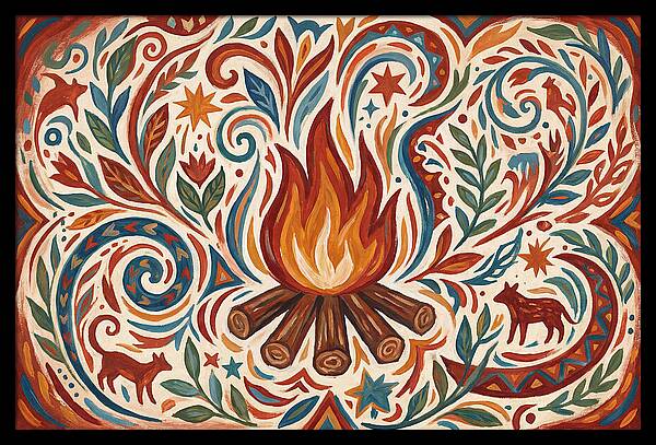 Campfire Folk Art